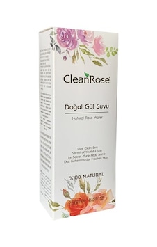 Clean Rose Doğal Gül Suyu Kutulu Pet Şişe 250 ML Clean Rose Doğal Gül Suyu Kutulu Pet Şişe 250 ML