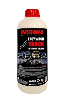 Interwax Easy Wash Truck Fırçasız Tır-Kamyon Yıkama Köpüğü 1 Kg Interwax Easy Wash Truck Fırçasız Tır-Kamyon Yıkama Köpüğü 1 Kg