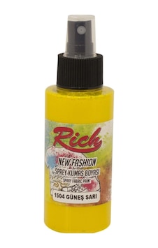 Spray Kumaş Boyası Güneş Sarı Çok Renkli Spray Kumaş Boyası Güneş Sarı Çok Renkli