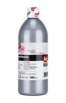 Red Apple Yaldız Kumaş Boyası 500 ML Metalik Gümüş Red Apple Yaldız Kumaş Boyası 500 ML Metalik Gümüş