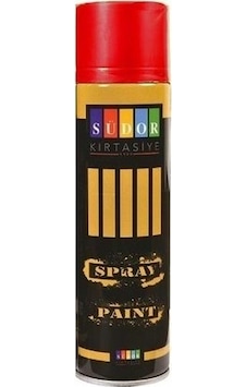 Südor Sprey Boya 200 ML Kırmızı Spr100-04 Südor Sprey Boya 200 ML Kırmızı Spr100-04