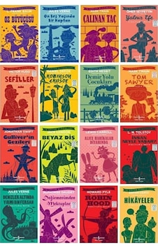 100 Temel Eserden Seçmeler 16 Kitap-çocuk Dünya Klasiği 100 Temel Eserden Seçmeler 16 Kitap-çocuk Dünya Klasiği