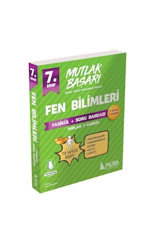 7.Sınıf Mutlak Başarı Fen Bilimleri Fasikül ve Soru Bankası - Muba Yayınları 7.Sınıf Mutlak Başarı Fen Bilimleri Fasikül ve Soru Bankası - Muba Yayınları