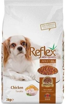 Reflex Tavuklu Küçük Irk Yetişkin Köpek Maması 3 KG