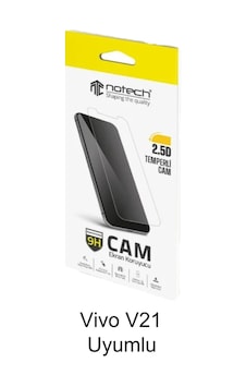 Vivo V21 Temperli Cam Ekran Koruyucu Vivo V21 Temperli Cam Ekran Koruyucu