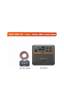 Bluetti Premium 200 V2 Araç Destekli Hibrit Enerji Sistemi Bluetti Premium 200 V2 Araç Destekli Hibrit Enerji Sistemi