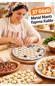 37 Gözlü Metal Mantı Yapma Aparatı 24,5 Cm Yuvarlak Mantı Kalıbı Pratik Hamur Kesme Ve Şekillendirme Aparatı 37 Gözlü Metal Mantı Yapma Aparatı 24,5 Cm Yuvarlak Mantı Kalıbı Pratik Hamur Kesme Ve Şekillendirme Aparatı