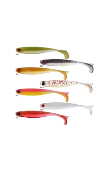 Mustad Mezashi Z-tail Minnow Srs 7.5 Cm Silikon Balık 6 Adet