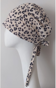 Gürcan Penye Bone Leopar Desen Gürcan Penye Bone Leopar Desen