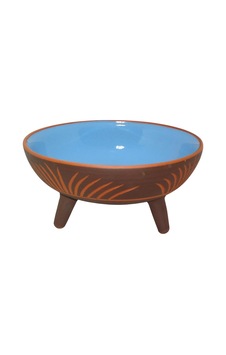 Dekoratif Sunum Kasesi, Seramik Ayaklı Sunum Kasesi, Servis Kasesi, Servis Tabağı, Kase, Tabak Boncuk Mavi, 20 Cm Sku: Zeus8690010549945 Dekoratif Sunum Kasesi, Seramik Ayaklı Sunum Kasesi, Servis Kasesi, Servis Tabağı, Kase, Tabak Boncuk Mavi, 20 Cm Sku: Zeus8690010549945