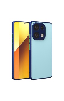 Zore Xiaomi Redmi Note 13 4g Uyumlu Kılıf Omsy Hux Kapak-lacivert Zore Xiaomi Redmi Note 13 4g Uyumlu Kılıf Omsy Hux Kapak-lacivert