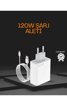 120 Watt Type C Şarj Başlığı Poco X3 X4 X5 Pro Uyumlu - Lisinya 120 Watt Type C Şarj Başlığı Poco X3 X4 X5 Pro Uyumlu - Lisinya