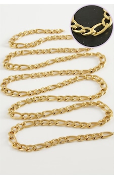 6 Mm Düz Sarı Renkli Çelik Zincir 1 Metre Çok Renkli 6 Mm Düz Sarı Renkli Çelik Zincir 1 Metre Çok Renkli
