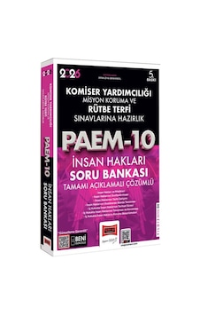 Yargı 2026 Paem Komiser Yardımcılığı Ve Rütbe Terfi Sınavlarına Hazırlık İnsan Hakları Soru Bankası