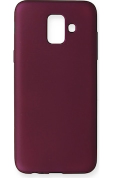 Samsung Galaxy Uyumlu A6 2018 Kılıf First Silikon - Mürdüm Çok Renkli Samsung Galaxy Uyumlu A6 2018 Kılıf First Silikon - Mürdüm Çok Renkli