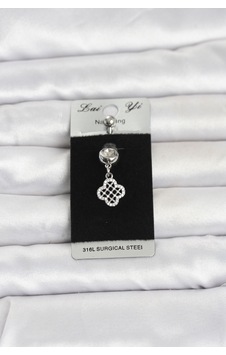 316l Cerrahi Çelik Zirkon Taşlı Sallantılı Yonca Model Göbek Piercing 5886 - Lum1na6552-9598 Renkli 316l Cerrahi Çelik Zirkon Taşlı Sallantılı Yonca Model Göbek Piercing 5886 - Lum1na6552-9598 Renkli