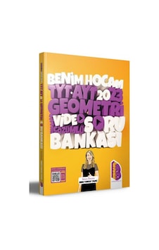 2023 TYT-AYT Geometri Tamamı Video Çözümlü Soru Bankası - Ebru Tuncay Yıldız - Benim Hocam Yayınları 2023 TYT-AYT Geometri Tamamı Video Çözümlü Soru Bankası - Ebru Tuncay Yıldız - Benim Hocam Yayınları