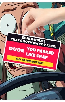 Parking Card Effective And Fun Warning Card For Bad Parking 25 Pieces 9.5 7 Cm Parking Card Effective And Fun Warning Card For Bad Parking 25 Pieces 9.5 7 Cm
