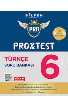 6.sınıf Pro&test Türkçe Soru Bankası 2025 Yeni Ürün Maarif Model Bilfen Yayıncılık