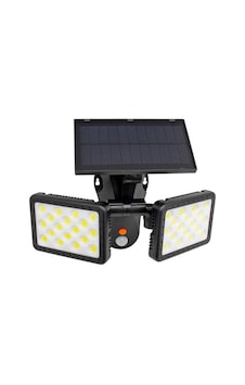 Sensörlü 36 Cob Ledli Solar Aydınlatmalı Duvar Lambası W770b Sensörlü 36 Cob Ledli Solar Aydınlatmalı Duvar Lambası W770b