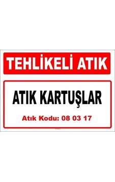 A 080317-2 - Atık Kartuşlar A 080317-2 - Atık Kartuşlar