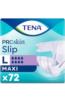 Tena Slip Maxi 8 Damla Bel Bantlı Hasta Bezi L 72'li Tena Slip Maxi 8 Damla Bel Bantlı Hasta Bezi L 72'li
