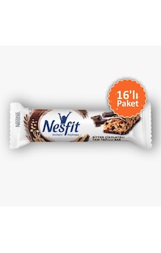 Nestle Nesfit Bitter Çikolatalı Bar 16 x 24 G Nestle Nesfit Bitter Çikolatalı Bar 16 x 24 G