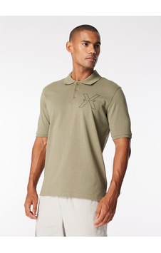 John Richmond Haki Erkek Polo T-shirt Ump24207po