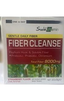 Suda Vitamin Fiber Cleanse 9 gr 20'li