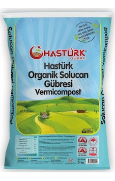 Hastürk Organik Solucan Gübresi 5 Kg. 5 KG