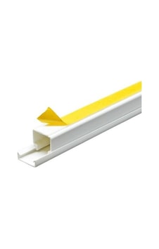 40X25 Yapışkanlı Plastik Kablo Kanalı-10 Metre De-Pa