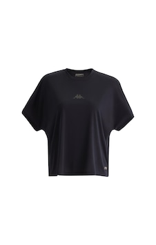 Kappa Kombat Dye Tk Siyah Kadın T-shirt Siyah
