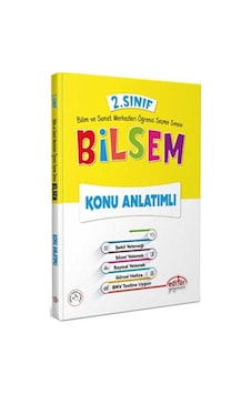 Editör Yayınları 2. Sınıf Bilsem Konu Anlatımlı