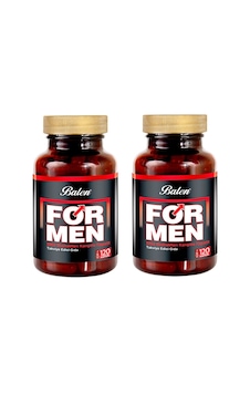 Balen For Men Bitki Karışımı 634 Mg 2 x 120 Kapsül Balen Balen For Men Bitki Karışımı 634 Mg 2 x 120 Kapsül Balen
