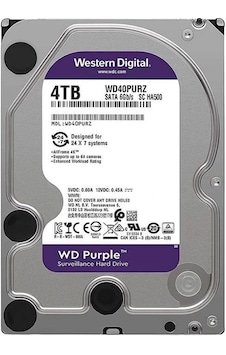 Western Dıgıtal Purple  WD40PURZ  4 TB SATA SSD