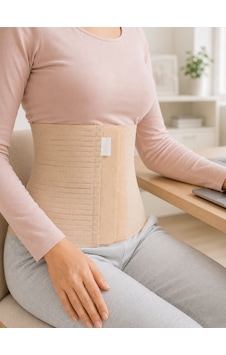 Masadostu 26 Cm Abdominal Korse Doğum Sonrası 4 Kademeli Ayarlanabilir Karın Bel Korsesi Çok Renkli