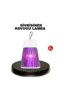 Mor Işıklı Şarjlı Böcek Öldürücü Lamba - Ev, Balkon Ve Kamp Kullanımına Uygun Mor Işıklı Şarjlı Böcek Öldürücü Lamba - Ev, Balkon Ve Kamp Kullanımına Uygun