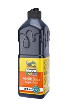 Nova Color Akrilik Boya 500 Gr Siyah Nova Color Akrilik Boya 500 Gr Siyah