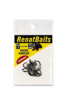 Renat Carp Wide Gape Paslanmaz Sazan İğnesi 4 1 Paket Renat Carp Wide Gape Paslanmaz Sazan İğnesi 4 1 Paket