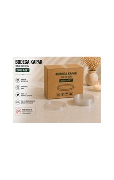 Bodega Düz Kapak 250 Cc 2000 Adet Şeffaf Plastik Kapak Şeffaf - 917814311 Şeffaf Bodega Düz Kapak 250 Cc 2000 Adet Şeffaf Plastik Kapak Şeffaf - 917814311 Şeffaf