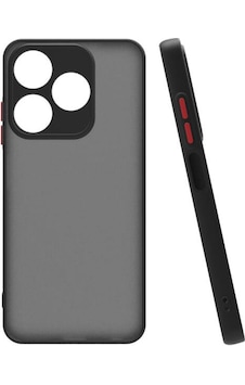 Goocamp Tecno Spark 10c Kılıf Hux Kapak - Siyah Siyah Goocamp Tecno Spark 10c Kılıf Hux Kapak - Siyah Siyah