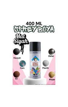400 Ml Sprey Boya Mat Siyah Metal Ahşap Beton Duvar Yüzeylere Uygun Hobi Akrilik Mat Parlak Dekoratif Boyası Genel Amaçlı Hızlı Kuruyan Çok Amaçlı Renkli Sprey Boyalar İç Dış Mekan Kendin Yap Dıy Mat Siyah Mat Siyah 400 Ml Sprey Boya Mat Siyah Metal Ahşap Beton Duvar Yüzeylere Uygun Hobi Akrilik Mat Parlak Dekoratif Boyası Genel Amaçlı Hızlı Kuruyan Çok Amaçlı Renkli Sprey Boyalar İç Dış Mekan Kendin Yap Dıy Mat Siyah Mat Siyah
