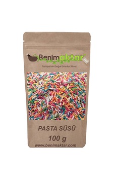 BenimAktar Pasta Süsü Renkli 100 G BenimAktar Pasta Süsü Renkli 100 G