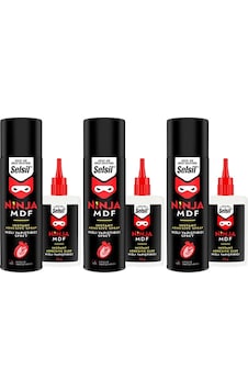 Selsil Mdf Kit Hızlı Yapıştırıcı 200+50Ml 3 Adet