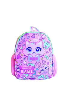 Dream Vest Süslü Kedi Kilitli Sırt Çantası Mıdı Çok Renkli Dream Vest Süslü Kedi Kilitli Sırt Çantası Mıdı Çok Renkli