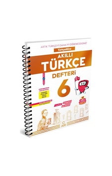 Arı Yayıncılık 6.Sınıf Türkçemino Akıllı Türkçe Defteri Arı Yayıncılık 6.Sınıf Türkçemino Akıllı Türkçe Defteri