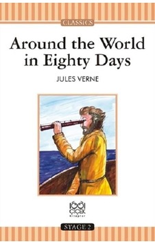 Around the World in Eighty Days-Stage 2 Books - Jules Verne - 1001 Çiçek