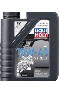 Liqui Moly 10W-40 Street / (10W40) 4t Sentetik Motor Yağı (4 Litre) Liqui Moly 10W-40 Street / (10W40) 4t Sentetik Motor Yağı (4 Litre)