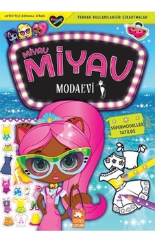 Miyav Miyav Modaevi - Süpermodeller Tatilde - Aktiviteli Boyama Kitabı - Zivile Agurkyte - Eksik Parça