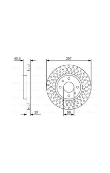 Fren Disk Ön Albea Palio Doblo Tempra Marea - Havalı 257,4mm Fren Disk Ön Albea Palio Doblo Tempra Marea - Havalı 257,4mm